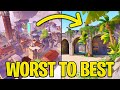10 000 Players Rank EVERY MAP From WORST TO BEST