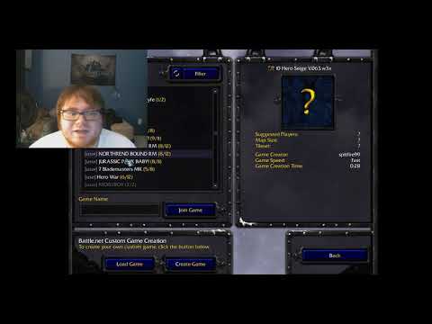 Ham Plays | Warcraft 3 | DBZ TD / Orc Gladiators