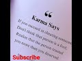 Karma Says Whatsapp Status Cheating Whatsapp Status Life Shorts
