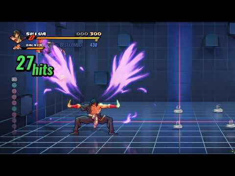 Streets of Rage 4 - Shiva extended combo