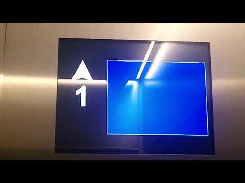 RUINED Newer Otis Lexan Lobby Elevators at One Mellon Center, Pittsburgh