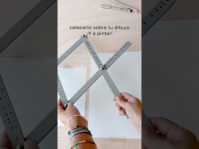 Vídeo relacionado con Regla de plantilla, plantilla de dibujos animados de metal de 20 cm, herramienta de medición ligera | Adorable suministro de oficina con temática de gato para redactar edificios escolares suministros