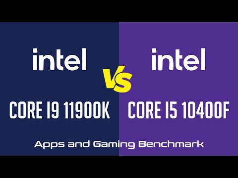 Intel Core i9 11900K vs Intel Core i5 10400F - Apps & Gaming Benchmark (RTX 3090)