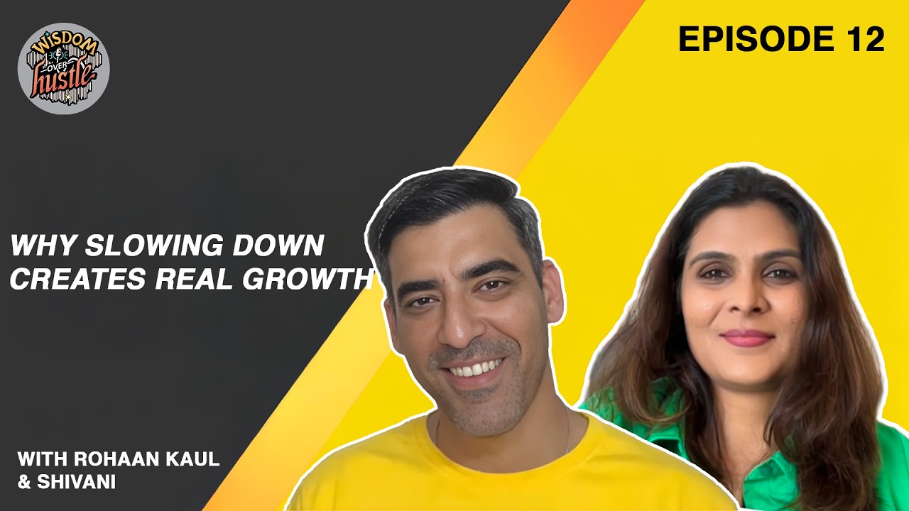 Why Slowing Down Creates Real Growth