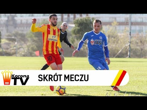 Obóz w Side | Skrót sparingu Korona Kielce - CSM Politehnica Iasi 3:2 (19.01.2018 r.)