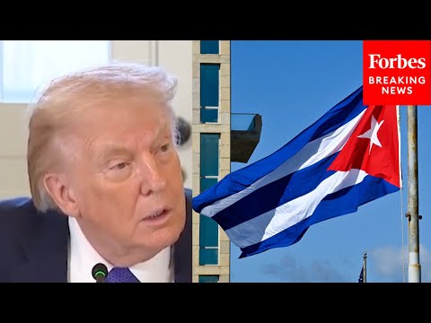 Reporter Asks Trump: 'What Does Cuba Have To Do To Avoid The Same Fate As Venezuela?'