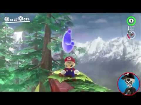 Super Mario Odyssey Guide Wooded Kingdom Power Moon # 57