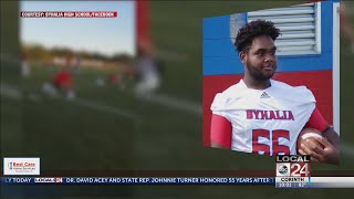 COMMUNITY MOURNS THE SUDDEN DEATH OF HIGH SCHOOL FOOTBALL PLAYER