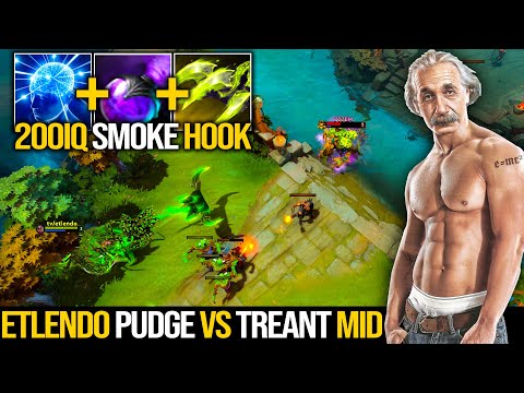 200IQ Smoke Hook! Etlendo Pudge Absolutely Insane - Carried His Team & Won The Game | Pudge Official
