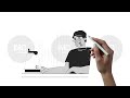 AI Voice Assistant Device Hand Drawn Whiteboard Sketch Animation