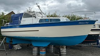 1972 Albin 25 powered by 28hp Yanmar diesel engine for sale at Acaster