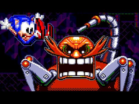 Sonic Spinball (Genesis) All Bosses (No Damage)