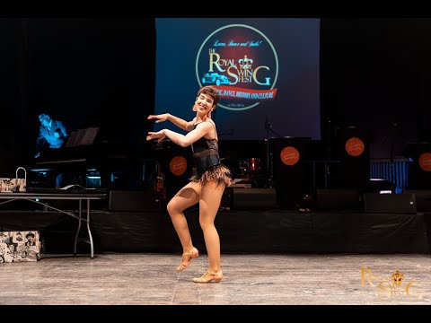 Leonor Pinar at the teachers show at Royal Swing Fest 2022