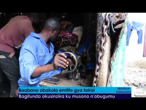 Babaano abakola emitto gya Takisi.