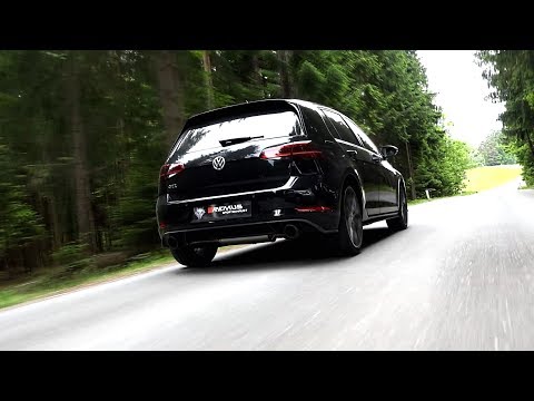 VW Golf VII GTI Facelift with REMUS cat-back system
