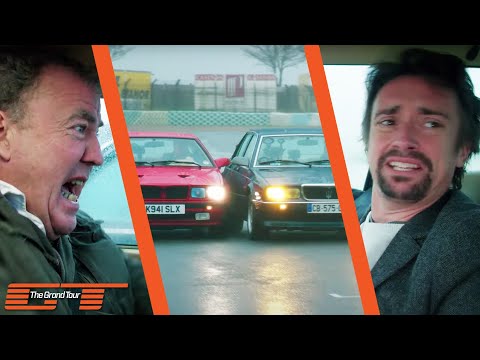 Thumbnail for Drag Racing 3 Maserati's Against A Suzuki | The Grand Tour by Hatchback, Maserati, Suzuki, Pickup truck, Pick-up truck, video, Car, Vehicle, Truck, Muscle car, vide, Luxury vehicle