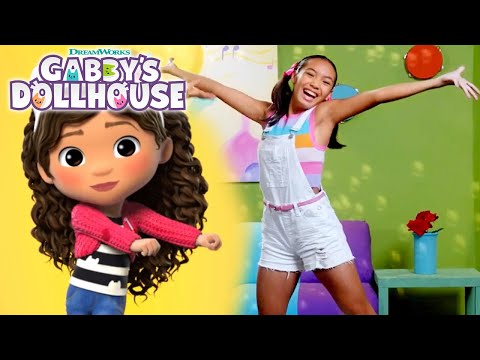Get Up and Dance with a Gabby Cat Dance Marathon! | GABBY'S DOLLHOUSE