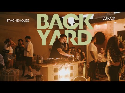 Reggaeton, House, Latin  House with Dj Rick Live Backyard Session- Stache House Studio