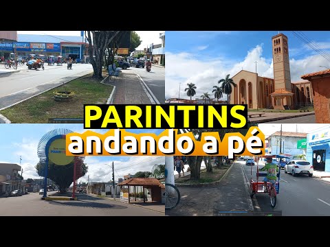 Andando na Avenida AMAZONAS em Parintins | A pé