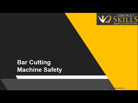 8 08 N Máy cắt thanh Rơ moóc an toàn