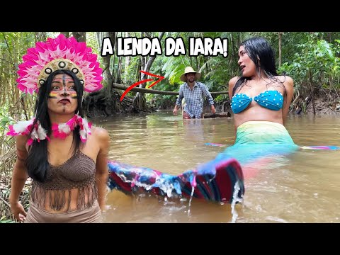A Lenda da Sereia IARA - Deu a Louca na Índia Amazonas!
