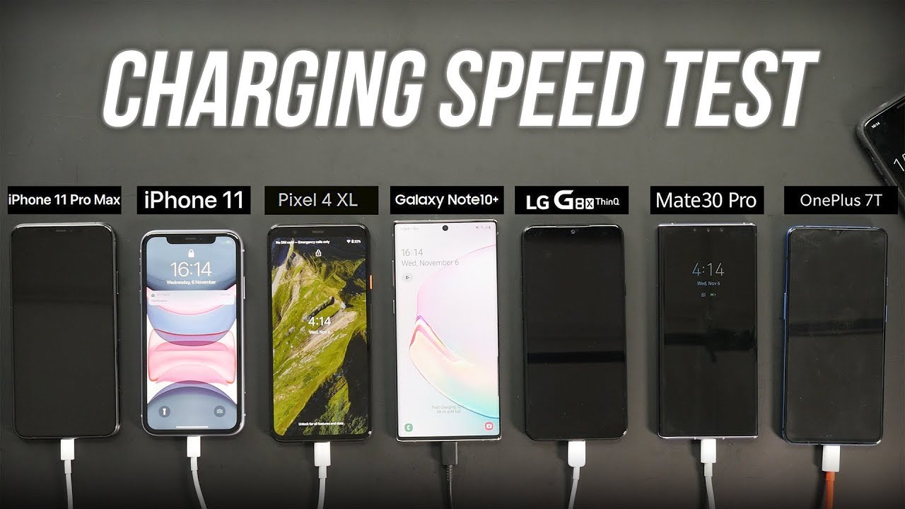 2019 Smartphone Fast Charging Speed Test: Every Major Flagship Compared!