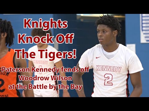 Paterson Kennedy 59 Woodrow Wilson 58 | Boys Basketball | Battle by the Bay | JayQuan Briggs 29 pts