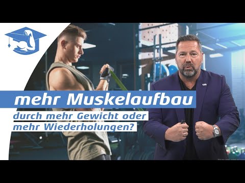 Gewicht oder Wiederholungen erhöhen für Hypertrophie?