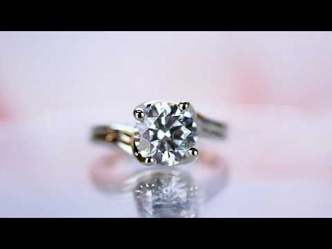 NEW* Custom Swirl Style Engagement Ring