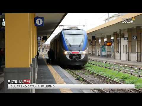 Catania-Palermo in treno: si parte