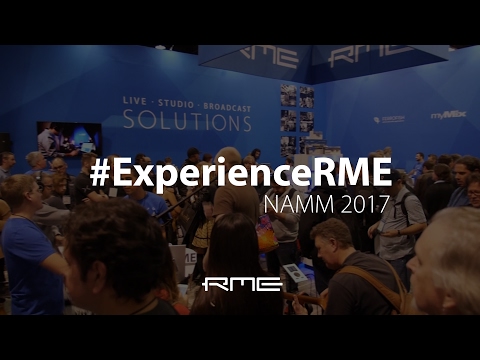 #ExperienceRME at NAMM Show 2017