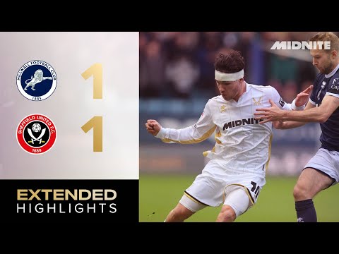 Millwall 1-1 Sheffield United | Extended EFL Championship highlights