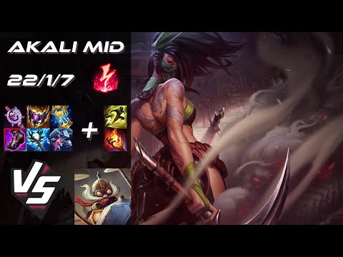 MID Akali vs Corki - NA Grandmaster Patch 25.24