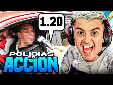 🚓 ¡POLICIAS en ACCION! 👮🍹 CONTROLES de ALCOHOLEMIA en la COSTA🏖️
