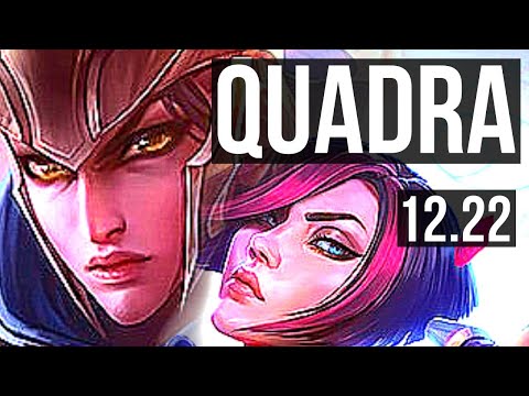 QUINN vs FIORA (TOP) | 9 solo kills, Quadra, 16/2/7, Legendary | KR Grandmaster | 12.22