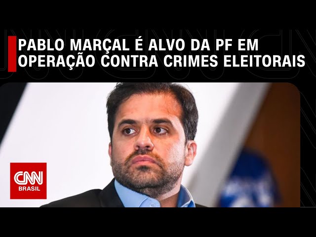 Pablo Marçal é alvo da PF em operação contra crimes eleitorais | LIVE CNN