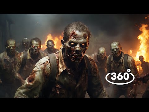 🧟 360° Zombie Apocalypse VR Gameplay | Immersive Virtual Reality Survival