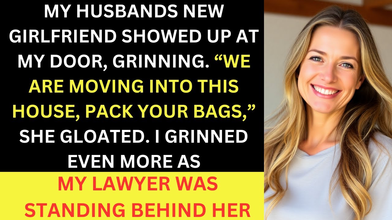 My Husbands New Girlfriend Showed Up At My Door, Grinning  “We Are Moving Into This House...
