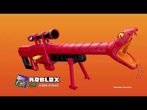 Бластер Hasbro Nerf Roblox Zombie attack viper strike (F5483)