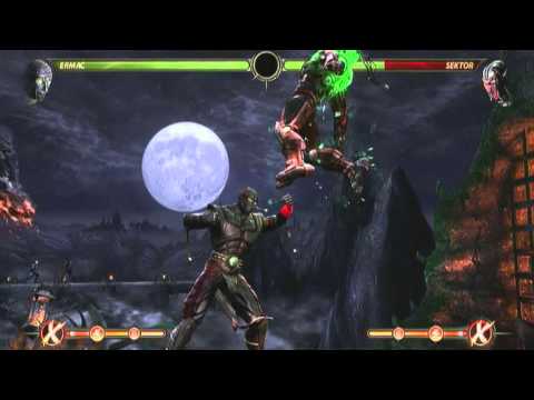 MK9-Ermac 65% Damage Kombo (X-RAY)