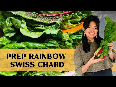 How to Prep Rainbow Swiss Chard | Eat 3 or More Veggies a Day Series