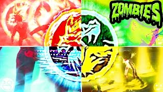 ALL NEW SHAOLIN SHUFFLE SUPER POWERS SHOWCASE & GUIDE/WALKTHROUGH!! (Zombies Easter Eggs)