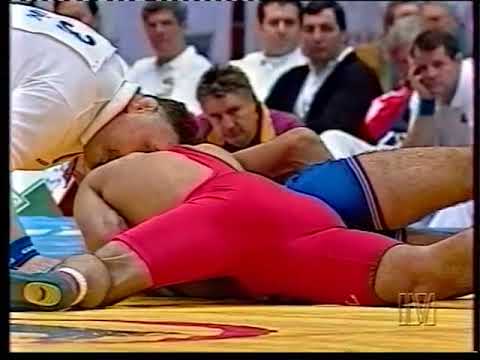 European Championship-1996 Budapest Hungary 57 kg final:Serafim  Barzakov (BUL)-Harun Dogan (TUR)
