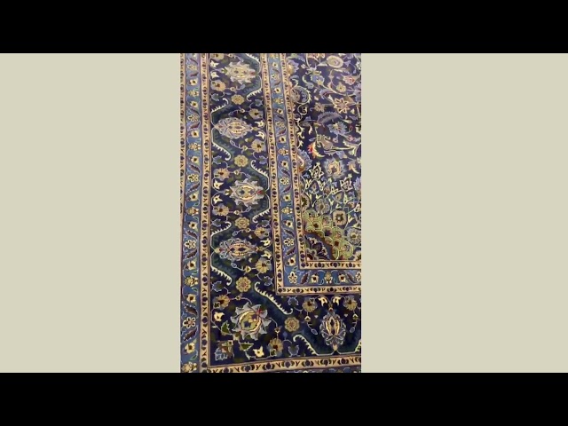 سجاد ايراني كشمر - صناعة و نسيج يدوي | مقاس: 2.85x...