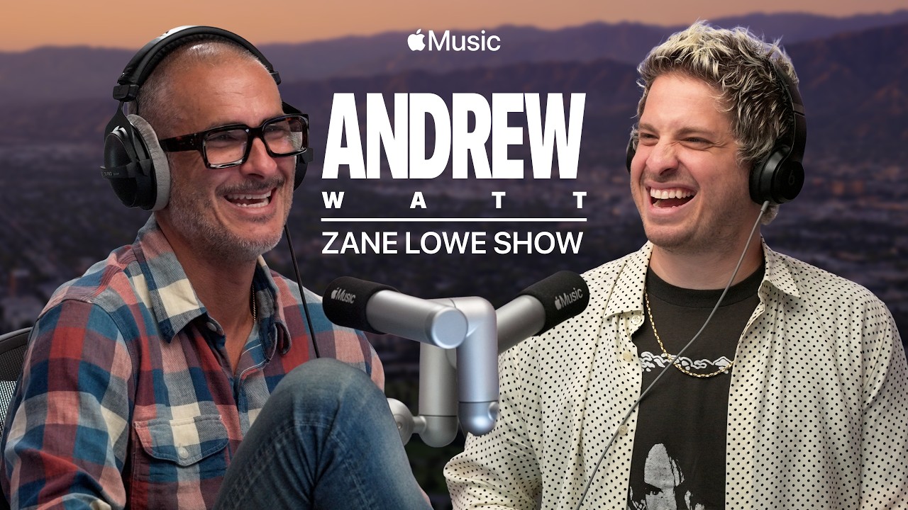 Andrew Watt: Working with Icons & Remaining a Fan | Zane Lowe Interview - YouTube