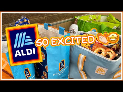 🍿 Such a treat!!  Weekly ALDI Haul and Family Meal Plan