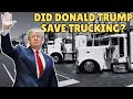 VICTORY Donald Trump Signs EXECUTIVE ORDER For Truck Drivers