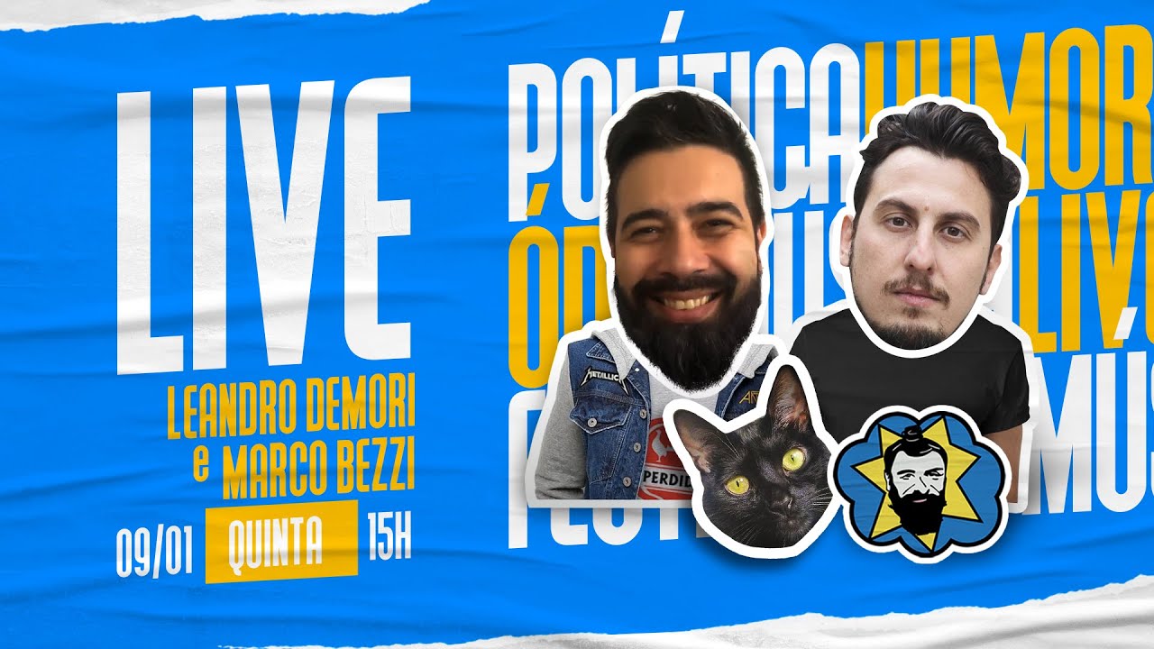 🔴 LIVE: AS NOTÍCIAS E POLÊMICAS DO DIA COM BEZZI E DEMORI | Galãs Feios