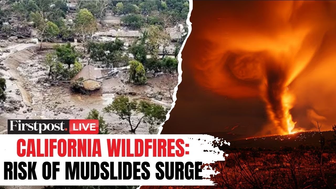 LIVE | California Fires: After Deadly Wildfires, Heavy Rains Cause Mudslides in Los Angeles | N18G