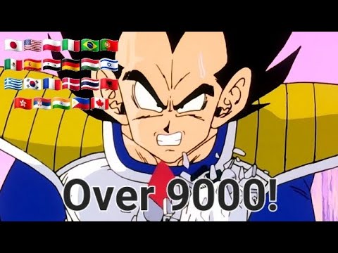 Over 9000! | DragonBall Z | Multilanguage